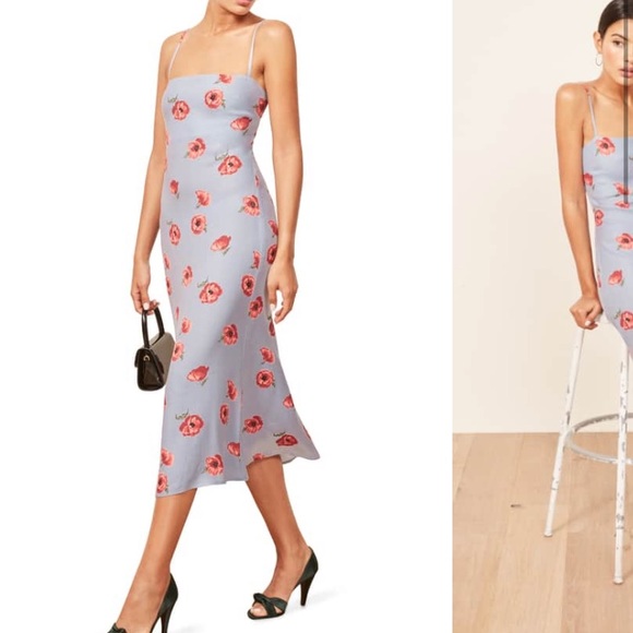 Reformation Dresses & Skirts - 💜NWT Reformation Rosaly Midi Dress In Lola